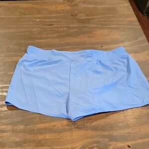 Reebok Women's Athletic Shorts - Light Blue
